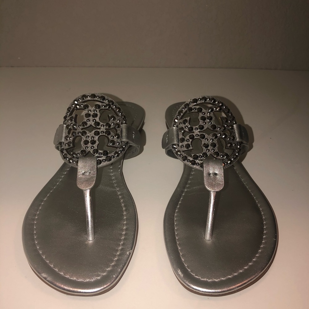 Tory Burch Jeweled Miller Sandals